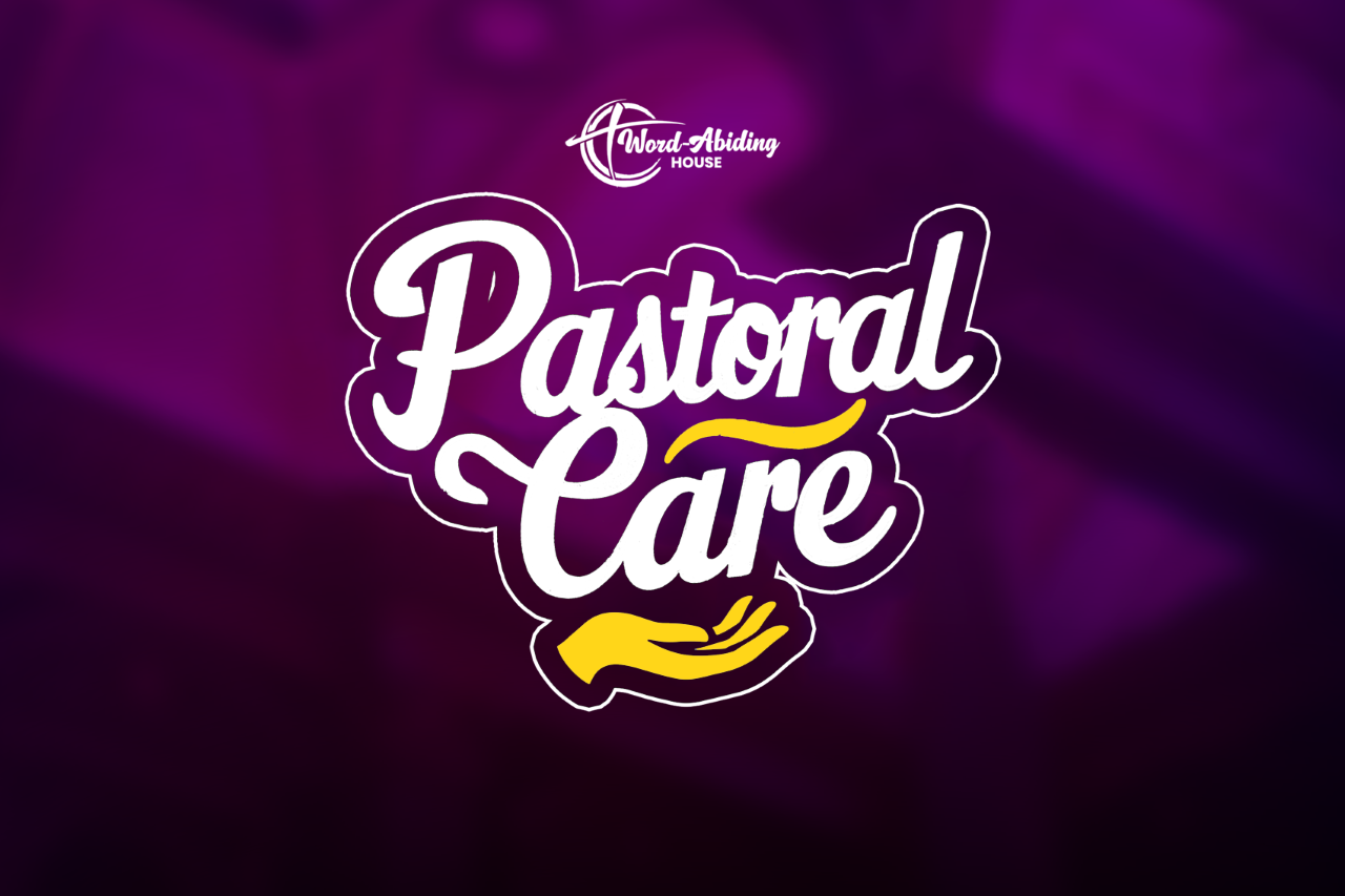 Pastoral Care Ministry Unit Banner