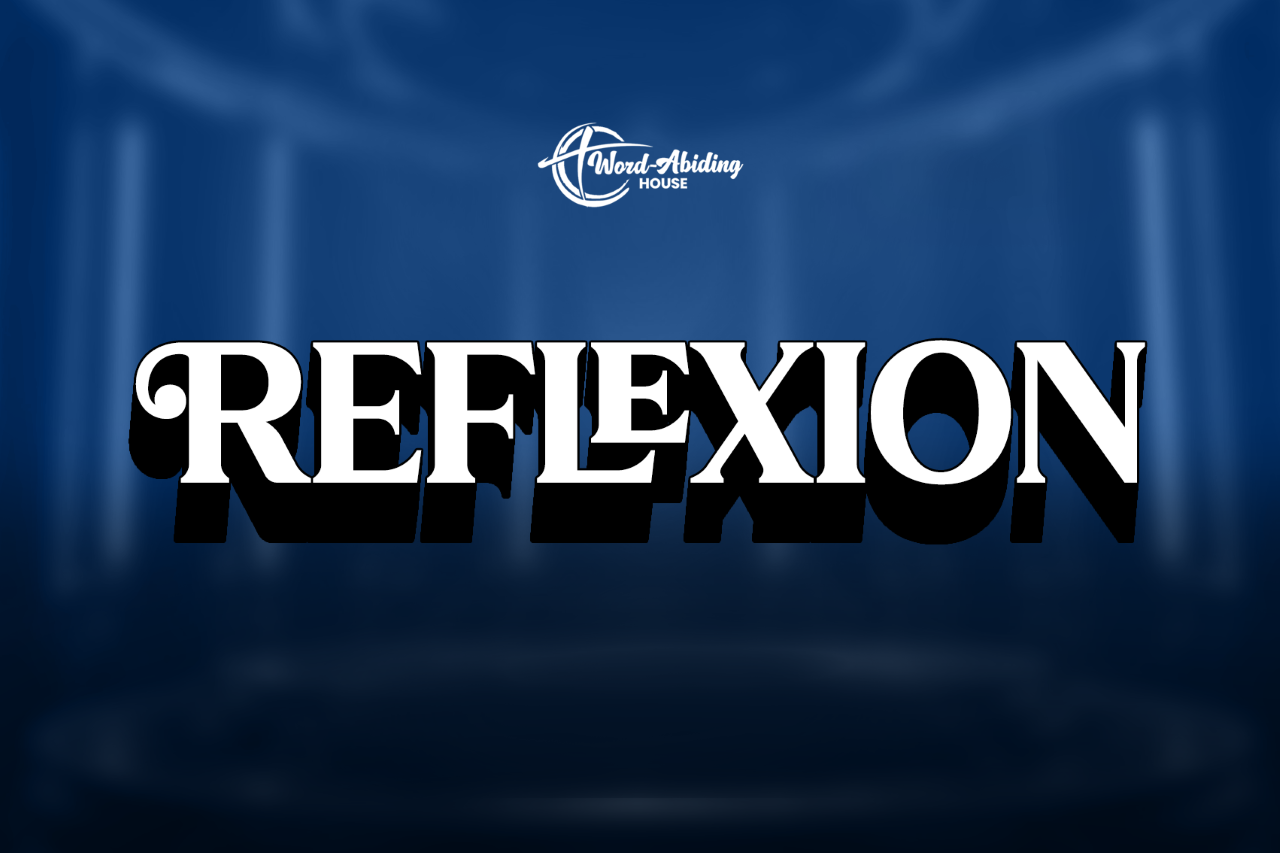Reflexion Ministry Unit Banner